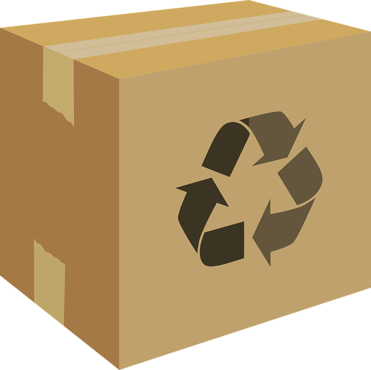 Shipping Box Clip Art (723x720)