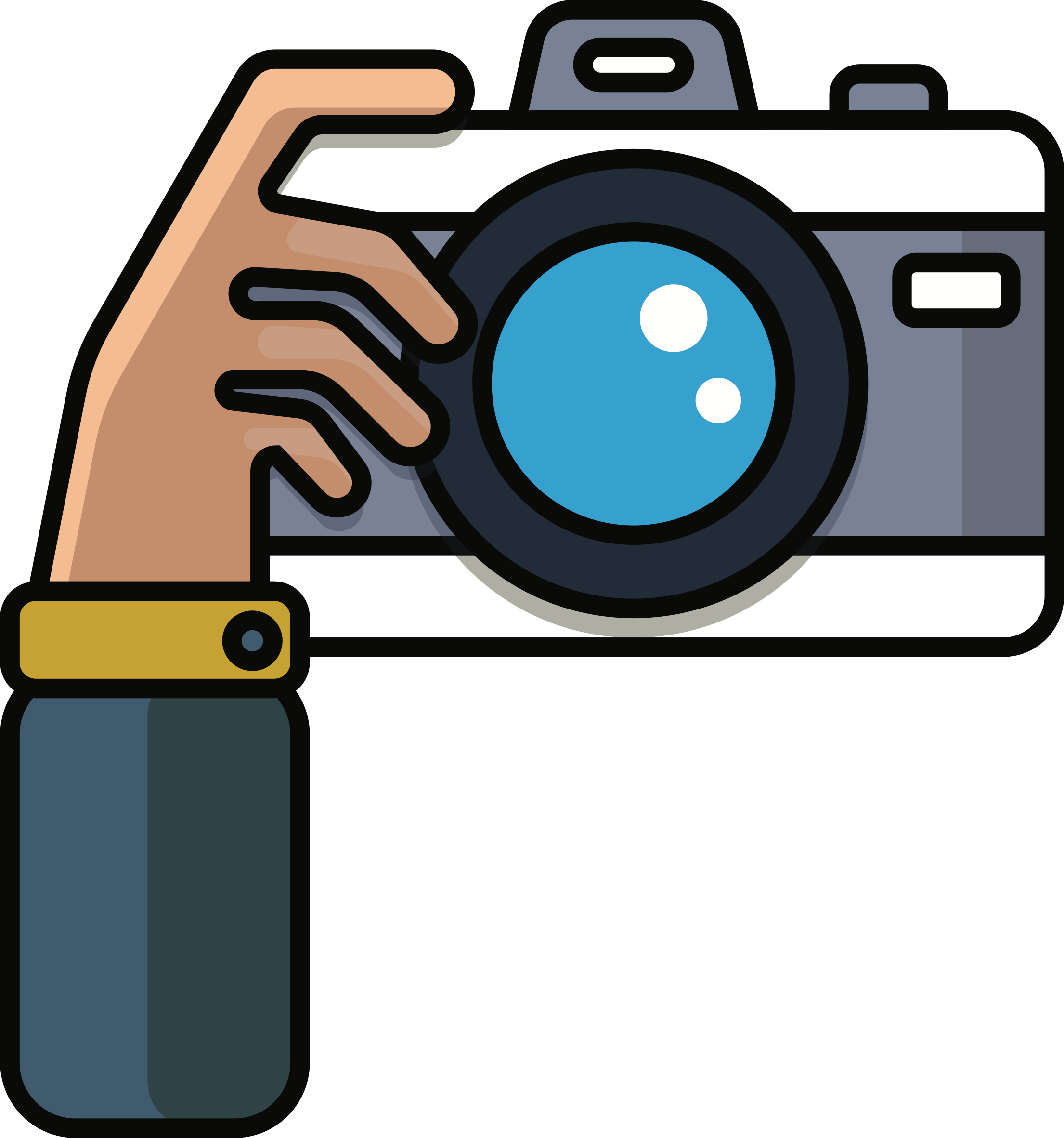 Big Image - Camera Cartoon (2210x2362)