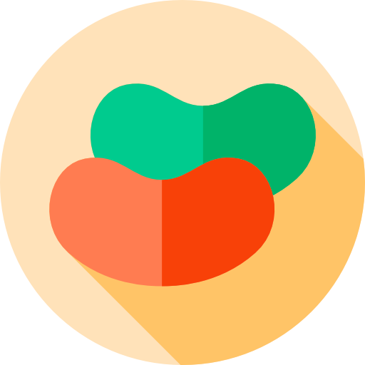 Jelly Beans Free Icon - Circle (512x512)