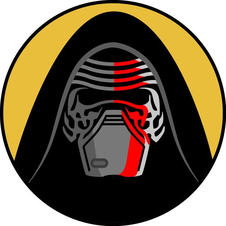 Shooting Guard - Drawing Kylo Ren (729x729)