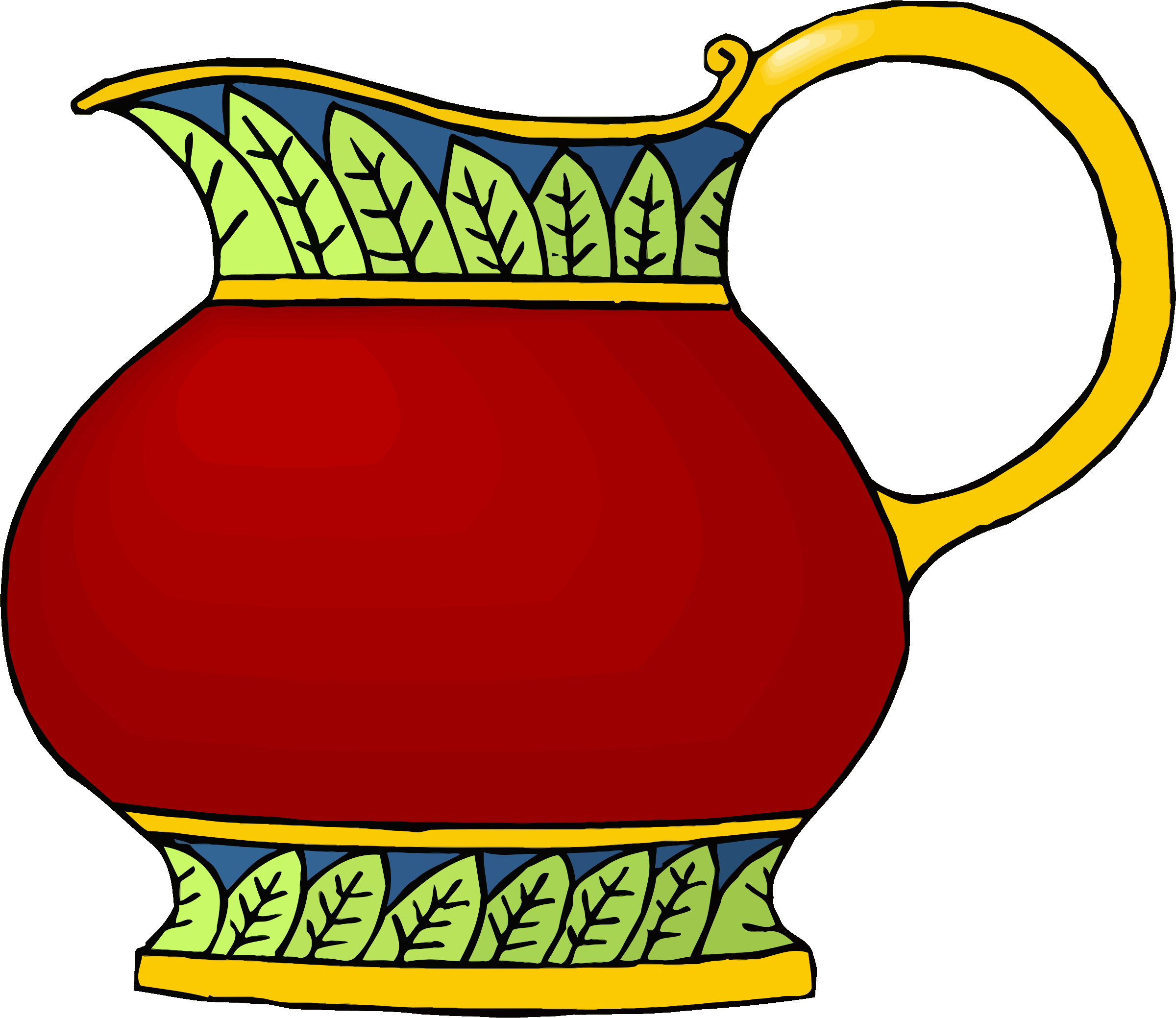 Big Image - Jug Clipart (2400x2078)