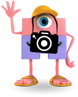 Photographe - Cartoon (351x368)