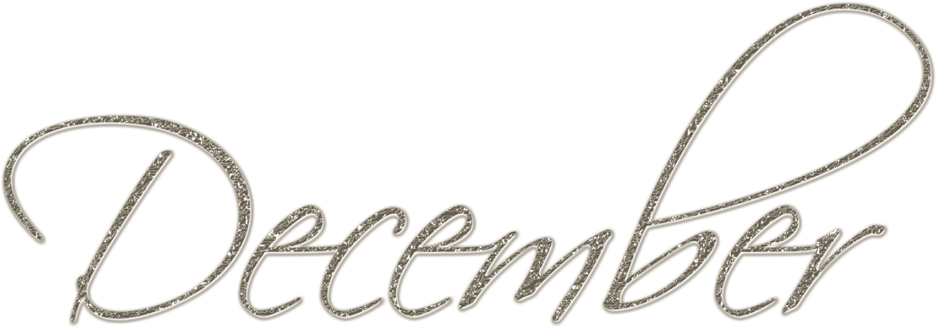 Décosse's Dynamit - - December Word Transparent (1600x533)