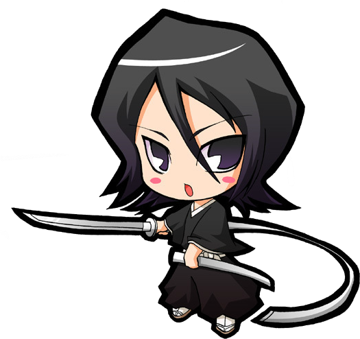 Rukia Chibi - Anime Chibi Bleach (533x500)