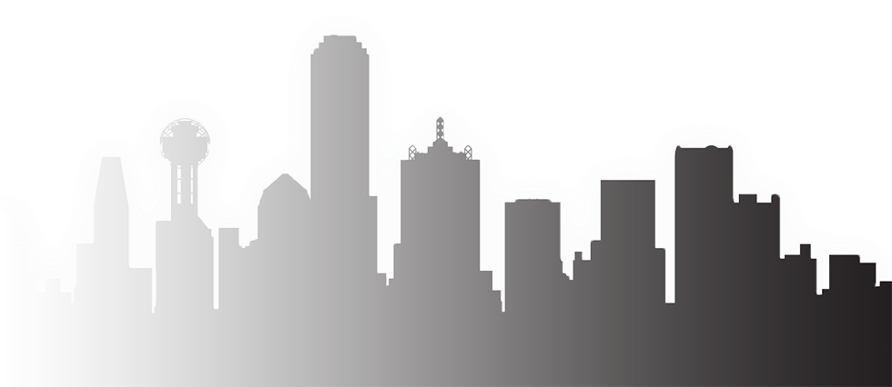Image - Texas Skyline Vector (979x500)