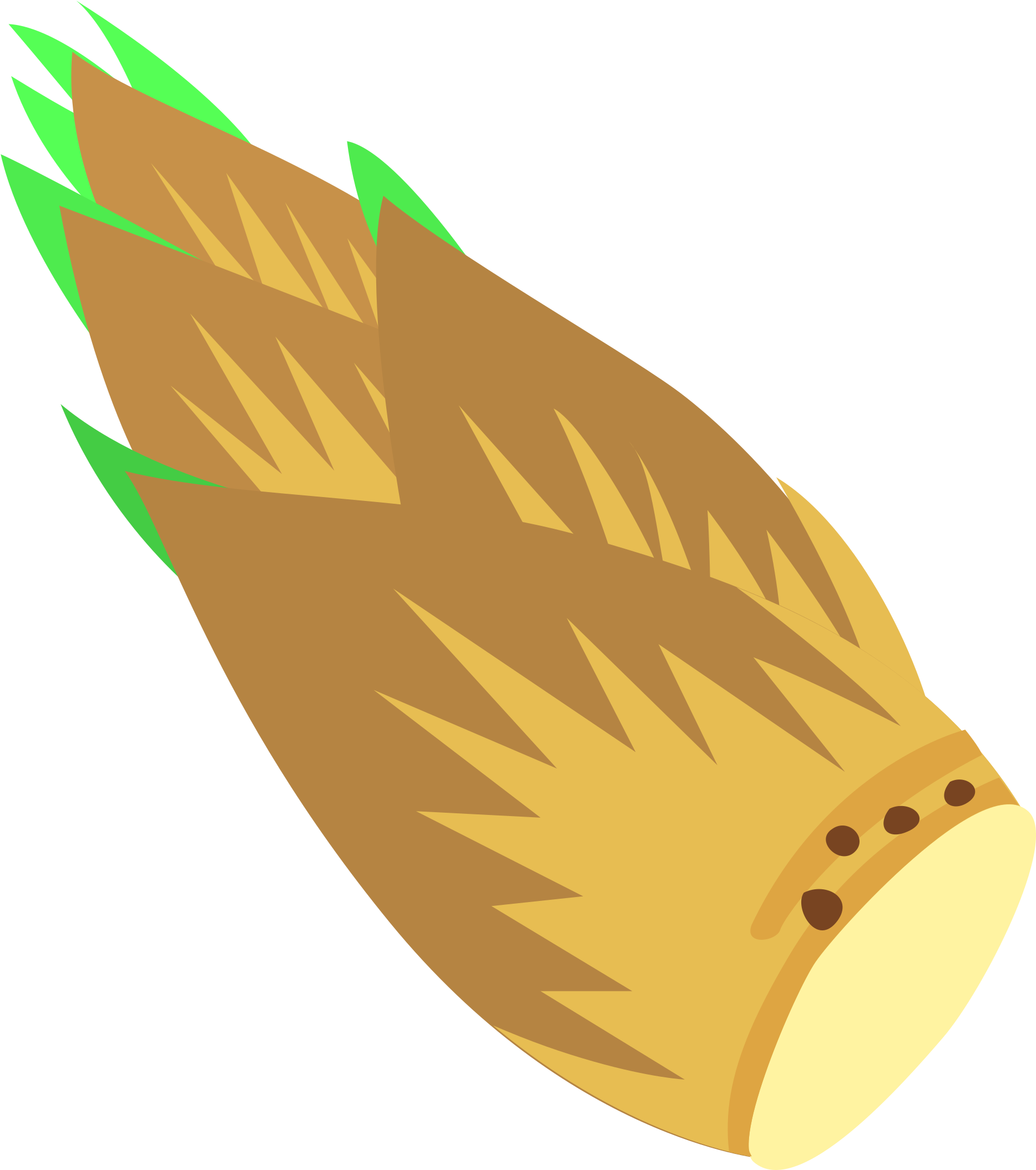 Shoot - Bamboo Shoot Clipart (2400x2400)