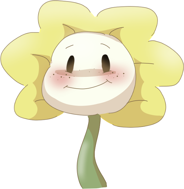 Floweyyy By Purplesce - Glass (690x690)