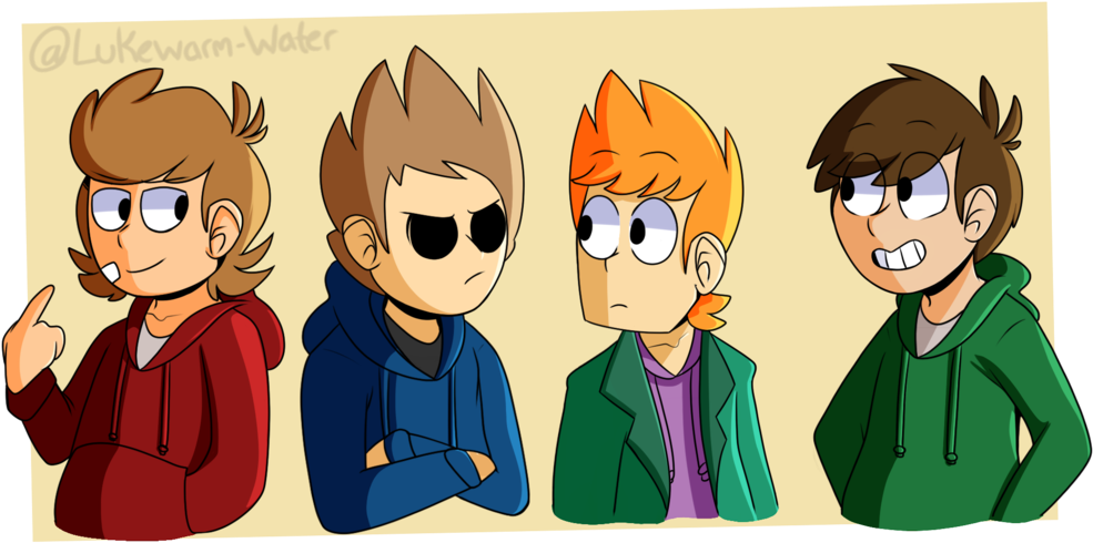 Eddsworld Crossover By Bizzinga2 On Deviantart - Cartoon (1024x518)