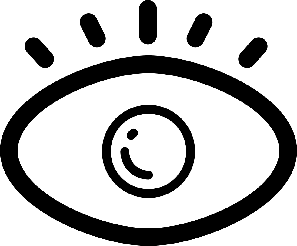 Visible Eye Design Tool Outline - Design (980x812)