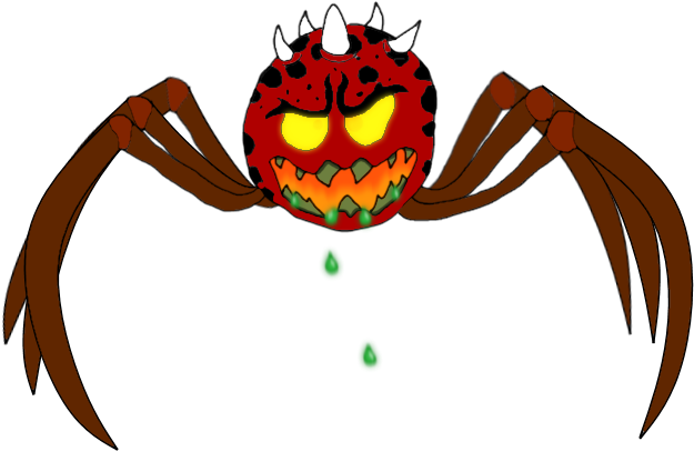 Spider Globlin - Cartoon (671x419)