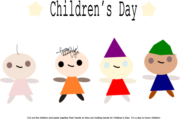 Children Day Worksheet (590x389)