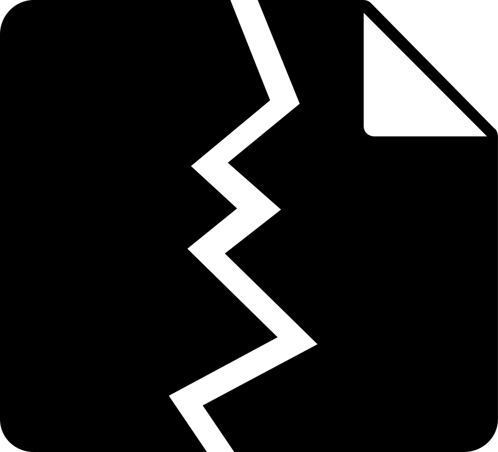 File Crack Comments - Crack Icon (980x890)