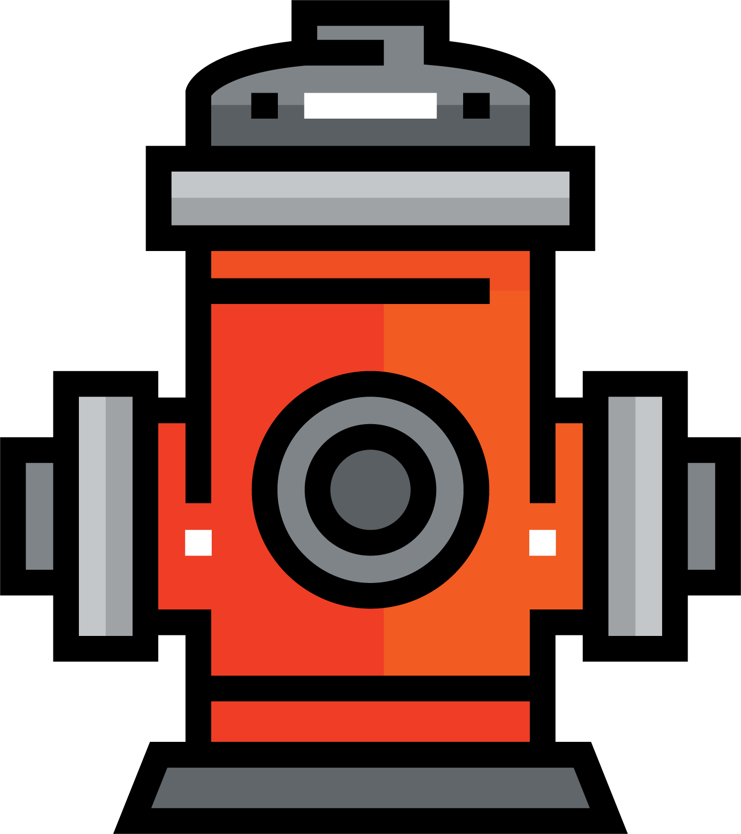 Fire Hydrant Firefighting Icon - Firefighting (1456x1638)