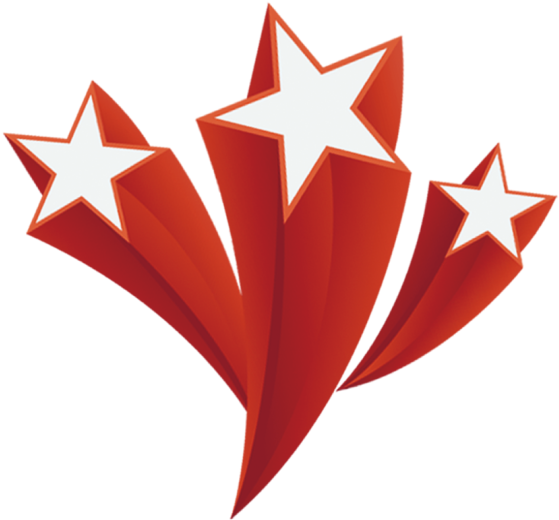 Flying Red Stars Explode - Flying Red Stars Explode (929x750)