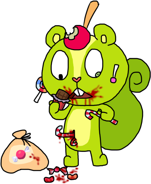 Happy Tree Friends - Toothy (774x1032)