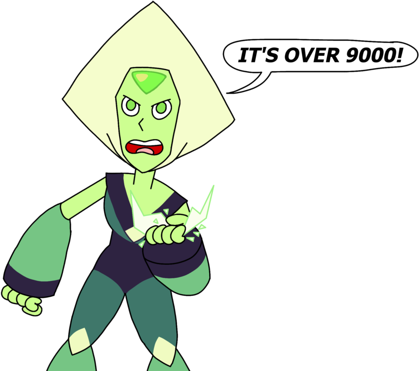 Peridot's Scouter By Supajames1 - Cartoon (1073x744)
