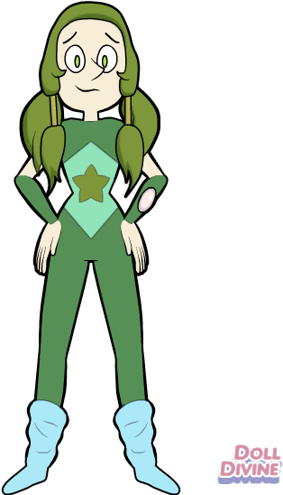 Matte Green - Cartoon (400x600)