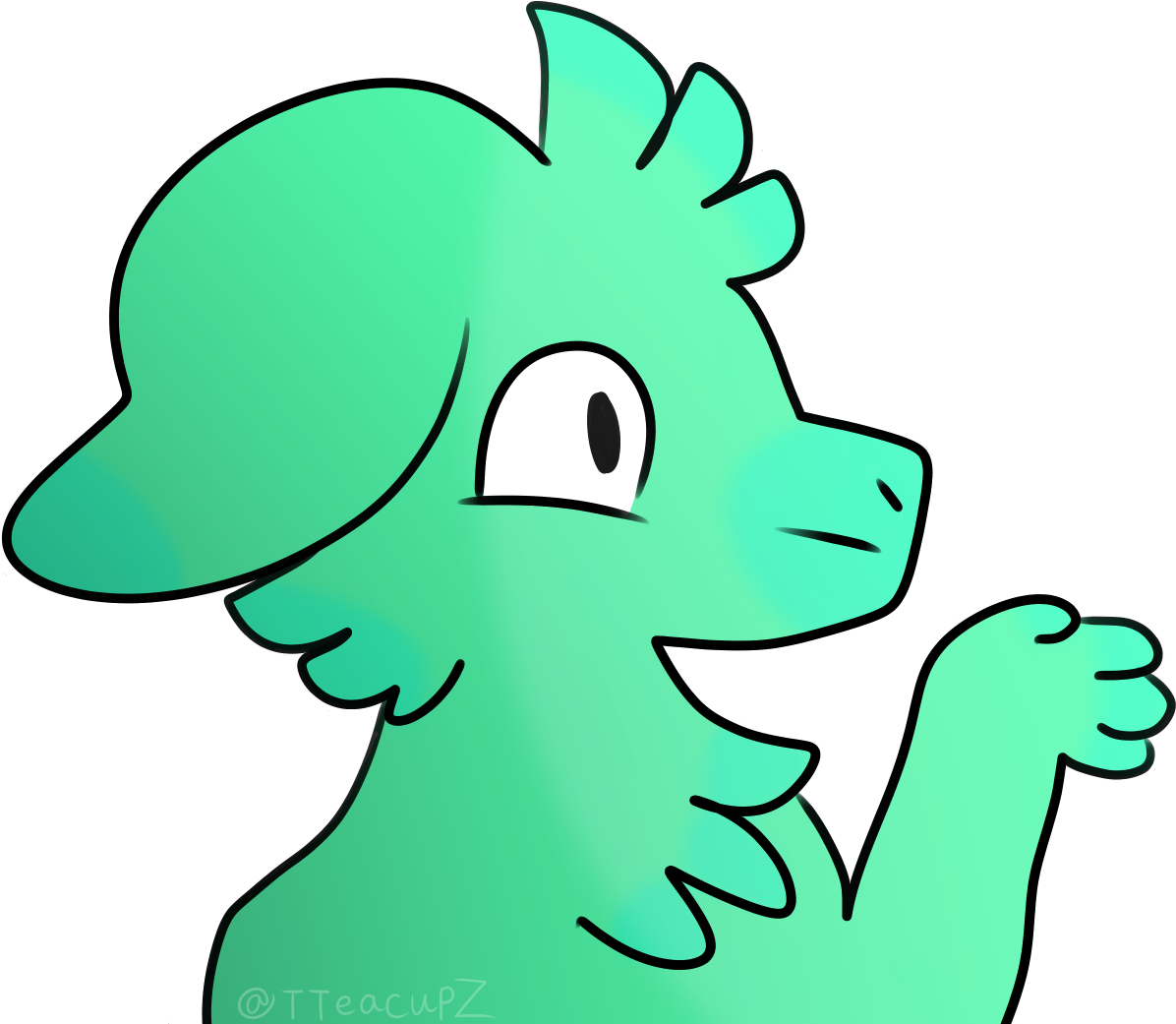 Awkward By Tinyteacupz Awkward By Tinyteacupz - Cartoon (2450x1450)