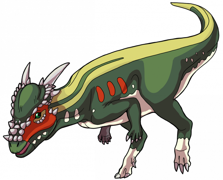 Stygimoloch - - Stygimoloch Pachycephalosaurus (770x624)
