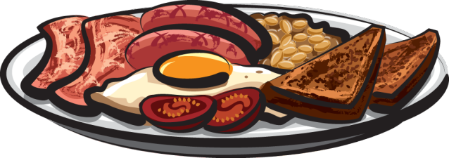 Breakfast Clipart (638x225)
