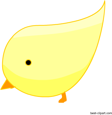 Cute Free Easter Chick Clip Art - Easter (450x450)