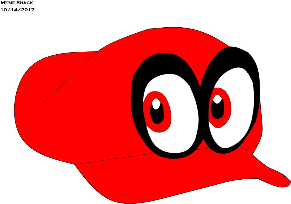Cappy By Meme-shack - Drawing (1071x709)