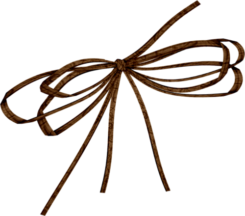 Raffia Bow Cliparts - Clip Art (500x440)