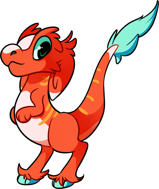 Red Stardust By Riboo - Cartoon (535x635)