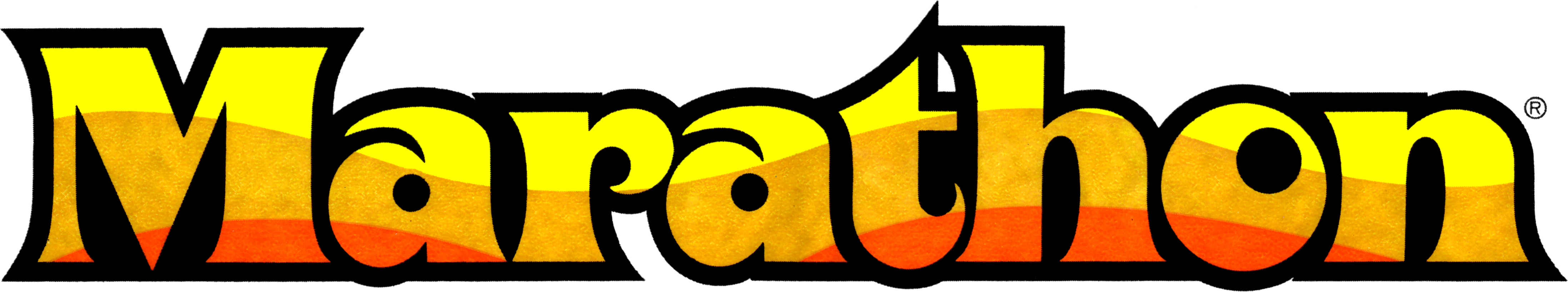 Marathon Logo 73-74 - Marathon Logo (4390x819)