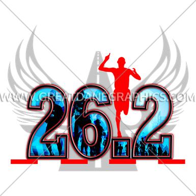 Marathon 26 - - Blank Shield (385x385)