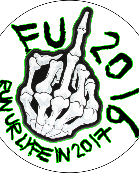 Skeleton Middle Finger Throw Blanket (570x708)