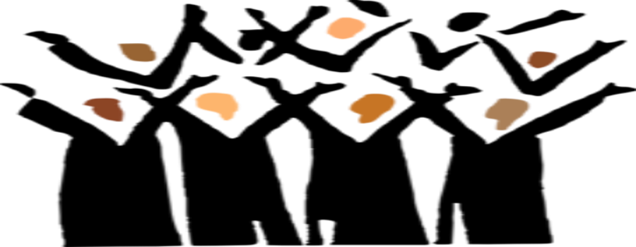 Gospel Choir Clipart (900x350)