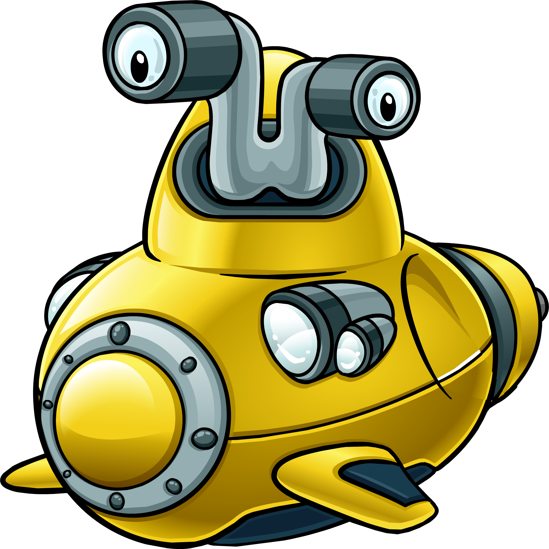 Submarine Suit - Cartoon (2163x2163)