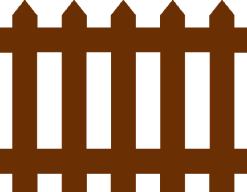 Fence Clipart (802x623)