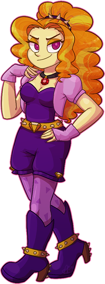 Adagio Dazzle By Skippyrip On Deviantart - Drawing (506x1000)