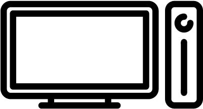 Game Console And Television Vector - Game Screen Icon (400x400)