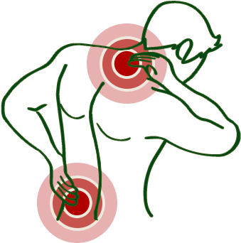 Back Pain - Illustration (386x386)