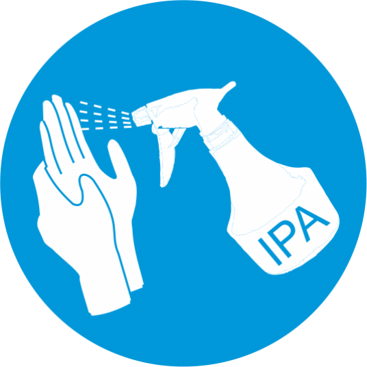 Hand Sanitiser - Illustration (536x536)