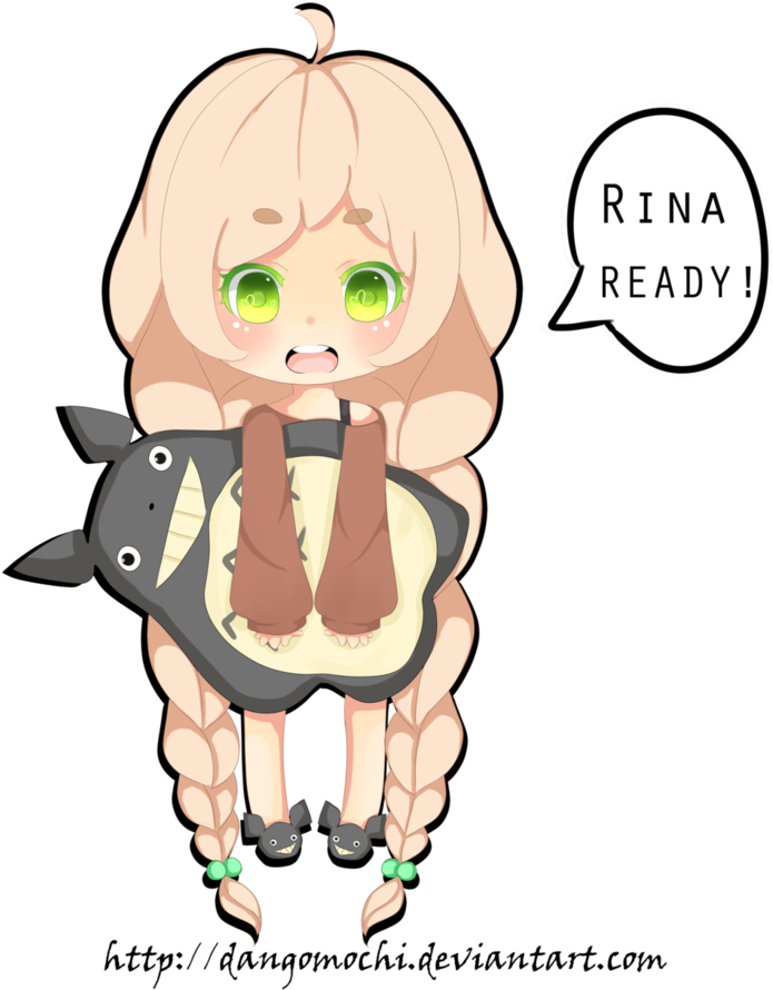 Chibi Rina By Dinoxmite - Cartoon (751x1064)