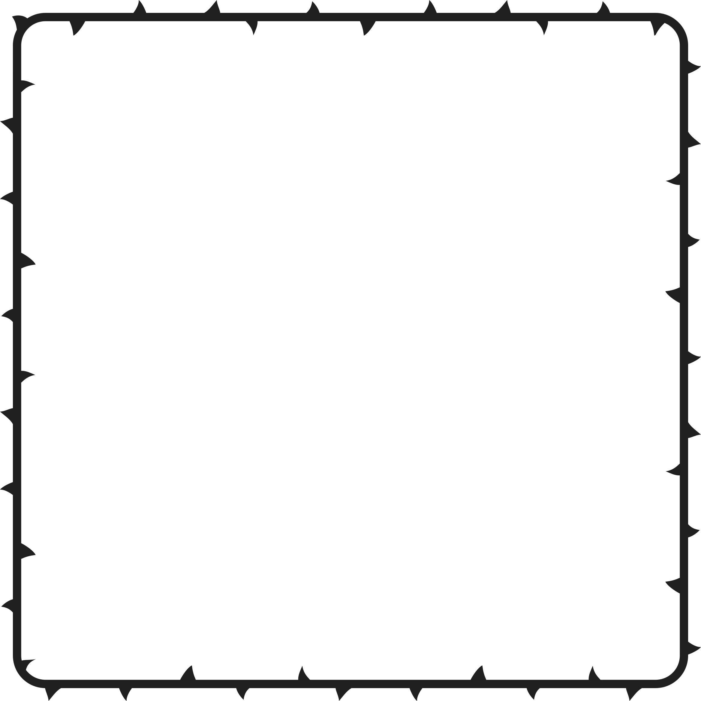 Thorns Frame - Picture Frame (2336x2336)