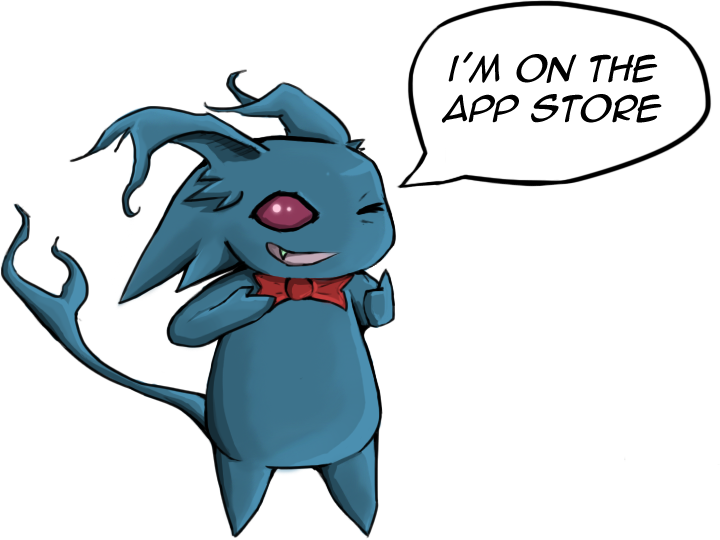 Link To The App Store - Cartoon (720x540)