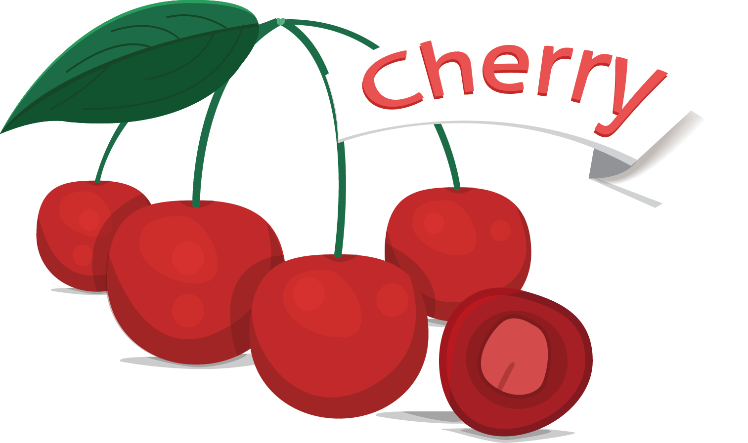 Cherry Fruit Clip Art - Cherry Fruit Clip Art (1513x897)