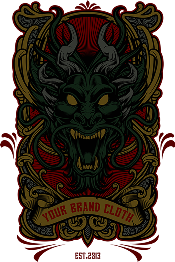 Dragon T Shirt Design (600x897)
