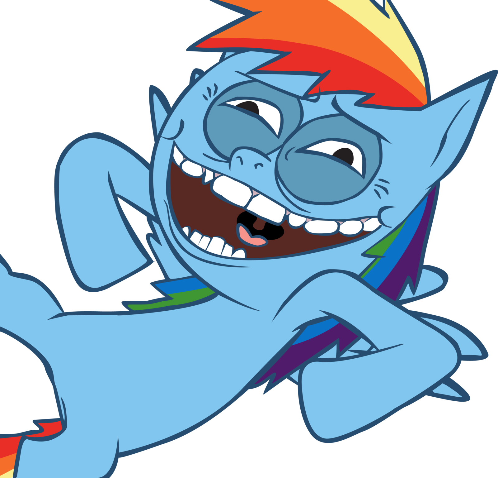 Rainbow Dash Mov - Pony Mov Rainbow Dash (1600x1534)