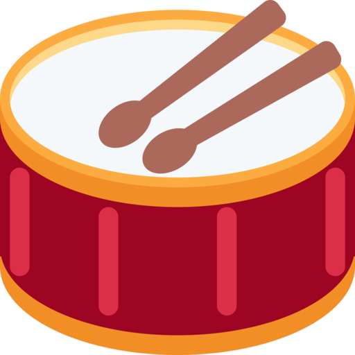 Twitter - Drums Symbol (512x512)