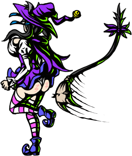 Familiar Witch Broom Spanking By Phoenixignis - Witchcraft (500x500)