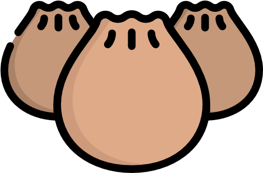 Dumpling Free Icon - Dumpling (512x512)