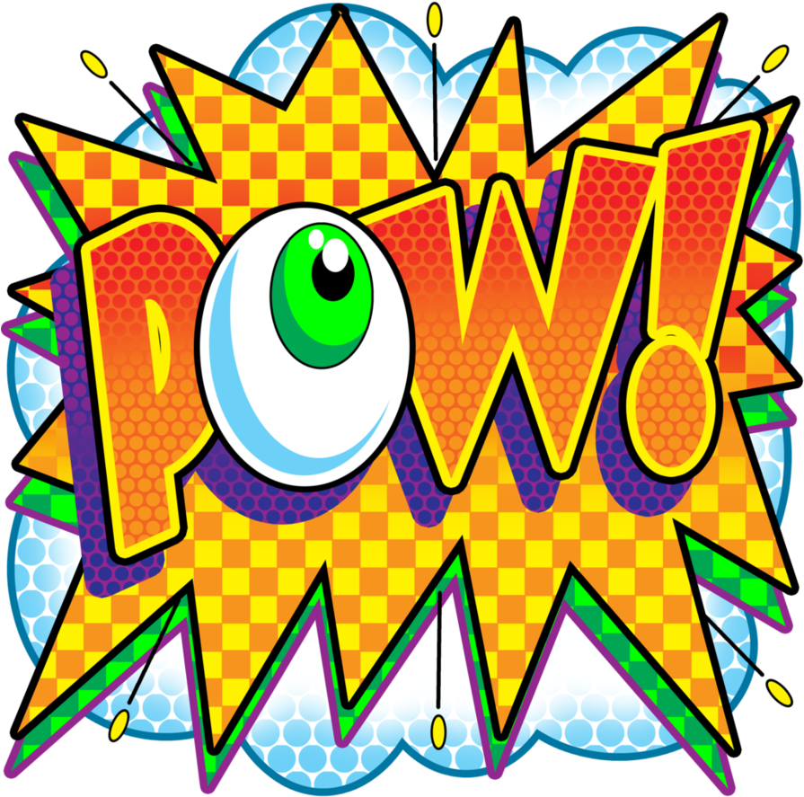 Pow By Daveweissamericanpop - Circle (894x894)