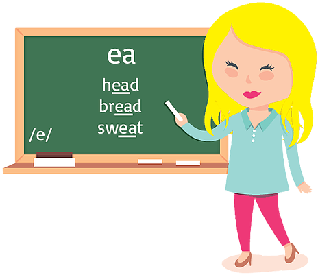 Phonics - Flashcards - Cartoon (477x415)