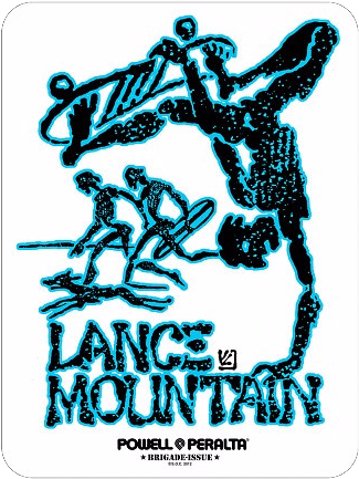 Bones Brigade® Mountain Future Primitive Sticker - Bones Brigade Mountain Future Primitive Single Sticker (450x450)